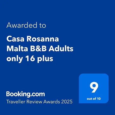 Casa Rosanna Malta Adults Only 16 3*